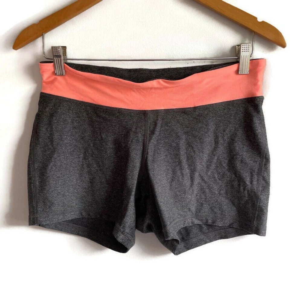 Champion C9 Gray Pink Compression Athletic Shorts Size Large L